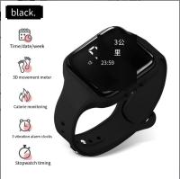 Reloj despertador vibratorio 3D para estudiantes, cronógrafo deportivo, versión coreana, Simple y a la moda, masculino y femenino - details 12