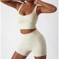 Sujetador deportivo cómodo y agradable para la piel con almohadilla para el pecho, camiseta sin mangas para mujer, gimnasio, Fitness, correr, Yoga, chaleco elástico, ropa interior para mujer - details 16
