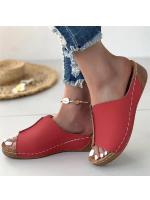 Sandalias de Verano Deslizables para Mujer Zapatillas de Pisa Casuales con Tacón de Cuña para Caminatas y Fiestas - details 22