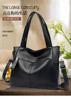 Bolsos de hombros Bolsos de mujer Bolsos de mano versátiles de moda Bolsos de mensajero de mano de cuero suave - details 0