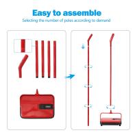 Mopa Limpiadora de Alfombras y Papel para Hogar y Oficina BOOMJOY Material Plástico Hecha en China con Cepillo de Atajo - details 4