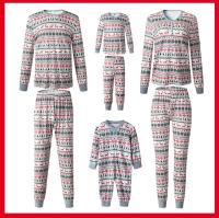Pijamas navideños a juego para la familia, conjunto de ropa para padre, madre e hijo, Año Nuevo, 2023 - details 20