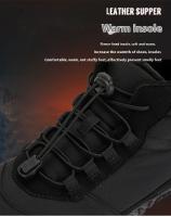 Zapatos de senderismo Pro antideslizantes impermeables de invierno, zapatos descalzos de invierno, hombres y mujeres de invierno descalzos - details 6