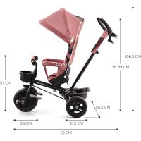 Bicicleta Plegable para Niños Triciclo Evolutivo sin Pedales 9 Meses de Uso 25kg Rosa - details 8