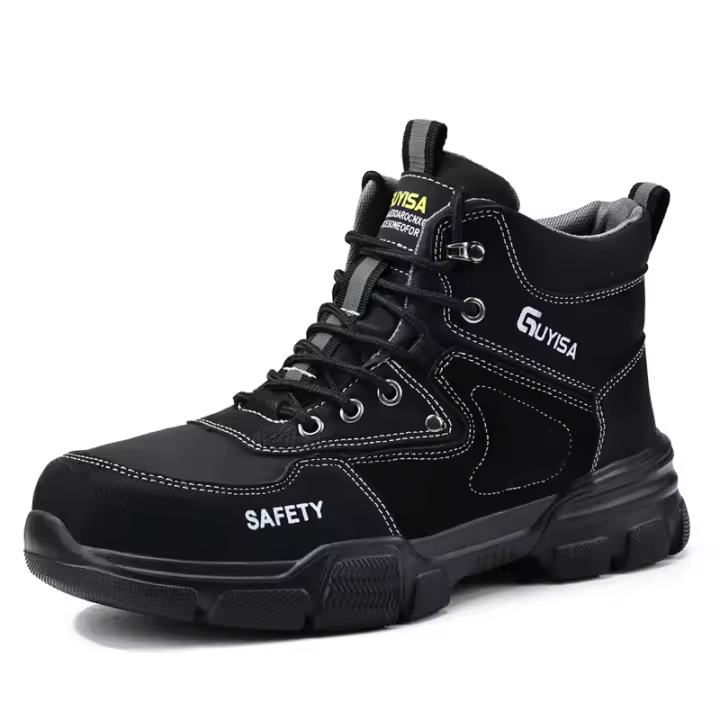 Zapatos de Seguridad de Acero Zapatillas Deportivas con Punta de Acero Indestructibles para Sitio de Construcción Moda de Alta Calidad - 1
