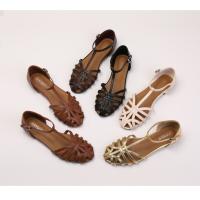 Sandalias de Cabeza de Bolso Plano Tejido Zapatos de Verano para Mujer 2025 - details 0