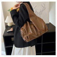 Bolso de gran capacidad de las mujeres de la primavera nueva moda simple retro bolso de mano nicho bolso de hombro - details 13