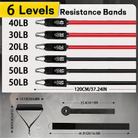 Conjunto de ejercicio de resistencia multifuncional, cuerda de tensión, cinturón de tensión para Fitness, cuerda elástica y equipo de Fitness portátil - details 0