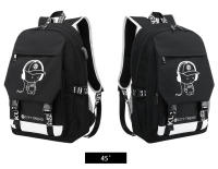 Mochila informal luminosa de gran capacidad, Mochila de tela Oxford, mochila escolar informal, bolsa de viaje al aire libre, moda - details 10