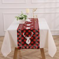 Bonenjoy, 1 pieza, mantel de Feliz Navidad, mantel con estampado de Papá Noel, mantel para banquete, fiesta, mesa de comedor, decoraciones navideñas - details 8