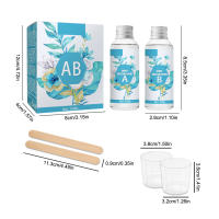 Adhesivo de resina epoxi transparente, pegamento Manual superclaro para manualidades, joyería hecha a mano - details 2
