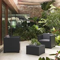 SHAF, SP BERNER, muebles de calidad de plastico, set de sillon y mesa para terraza y jardin