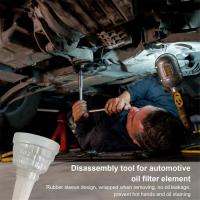 Embudo de filtro de aceite sin derrames para reparación de automóviles al aire libre, embudo de libertad antiescaldado, embudo automotriz - details 5