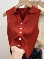 Chic Vestido de Verano de Seda de Hielo Cómodo y Adelgazante Chaleco sin Mangas para Mujeres - details 5