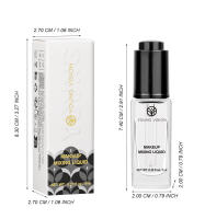 Mezcla de maquillaje, delineador de ojos en crema, colorete en polvo, aceite para uñas, sombra de ojos, diluyente colorante - details 9