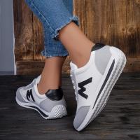 Women's Fashion Sneakers Low Top Lace-Up Breathable PU Leather Casual Running Shoes - details 3