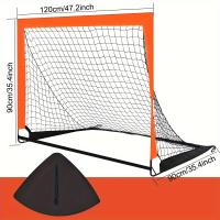 Portería de fútbol portátil para patio trasero, Red de fútbol de entrenamiento móvil plegable para interiores y exteriores - details 0