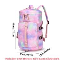 Mochila de Senderismo para Mujer Bolsa de Gimnasio y Viaje Multifuncional con Bolsillo para Zapatos Secado y Húmedo Ideal para Finde Cuero Principal - details 0