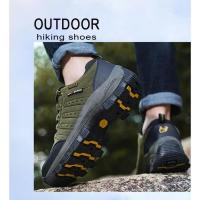 Zapatos de cuero de alta calidad para hombres Zapatillas deportivas impermeables - details 8