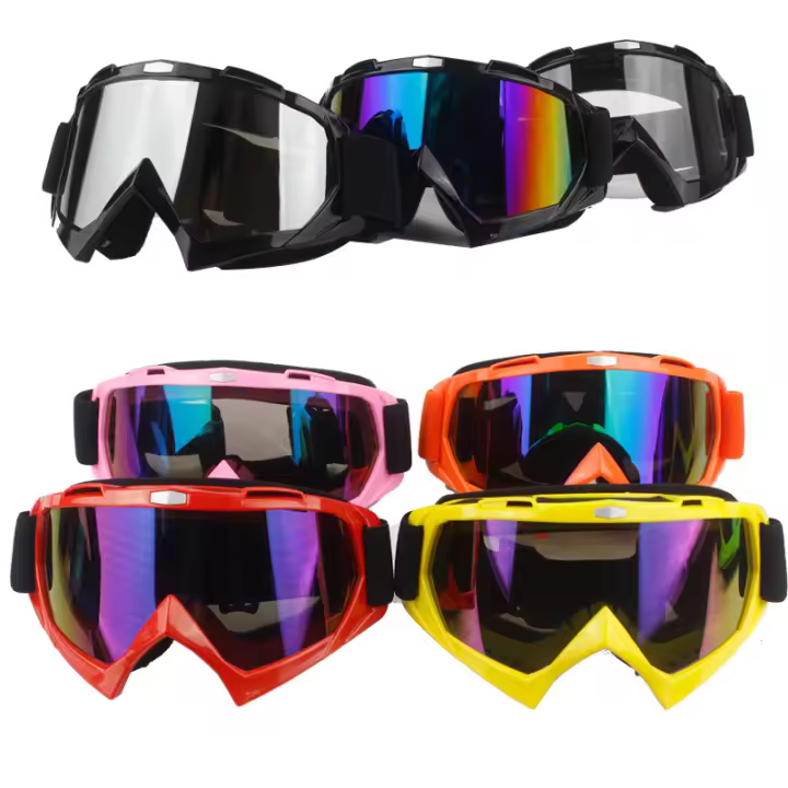 Gafas para casco de motocross, gafas para moto cross dirtbike, gafas para casco de motocicleta, gafas para esquiar y patinar - 1