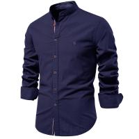 Camisas de Negocios para Hombres Primavera-Verano Moda Japonesa Casual de Algodón y Lino - details 10