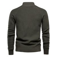 cárdigan de punto para hombre, suéter de algodón con botones de alta calidad y cuello simulado para hombre, cárdigans de diseñador a la moda para invierno - details 3