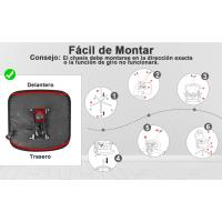 Silla de Oficina Ergonómica con Soporte Lumbar