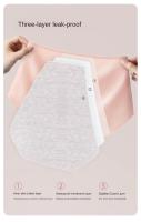 Bragas menstruales para mujer, ropa interior de algodón a prueba de fugas, para incontinencia urinaria, 3 piezas - details 3
