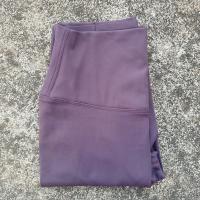 Legging de yoga de cintura alta con bolsillo trasero de color sólido, pantalones cortos deportivos para mujer, gimnasio atlético de mantequilla, entrenamiento integral para correr - details 4