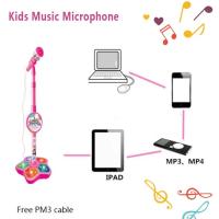 Karaoke con micrófono de pie, máquina de canciones, instrumento musical, juguete educativo y de entrenamiento - details 3