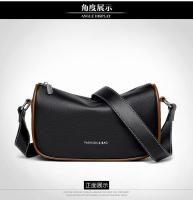 Nuevo estilo genuino para mujer, bolso cruzado de cuero suave a la moda, bolso de almohada de piel de vaca de primera capa - details 9