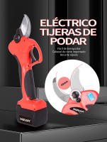 SWANSOFT Cortador de Frutas Eléctrico Sin Cable Herramienta de Paisajismo Eficiente para Podar Árboles de Fruta 25.2V - details 0