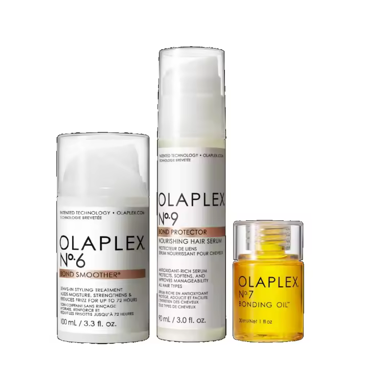 Trío Olaplex Anti Frizz - Olaplex N6 - 100ml / Olaplex N7 - 30ml / Olaplex N9 - 90ml. - 1