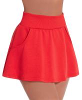 Falda de Tenis de cintura alta Retro Simple a la moda, falda de Tenis deportiva para Yoga con bolsillo, pantalones forrados antibrillo, falda de Tenis para mujer - details 2
