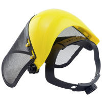 Máscara de seguridad con visera de malla para motosierra, podadora de poste, máscara protectora, protección facial, deportes, 1 piezas - details 5