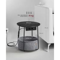 Mesa Lateral Redonda Moderna Espaciosa para Sala de Estar, Dormitorio, Mesita de Noche - details 63