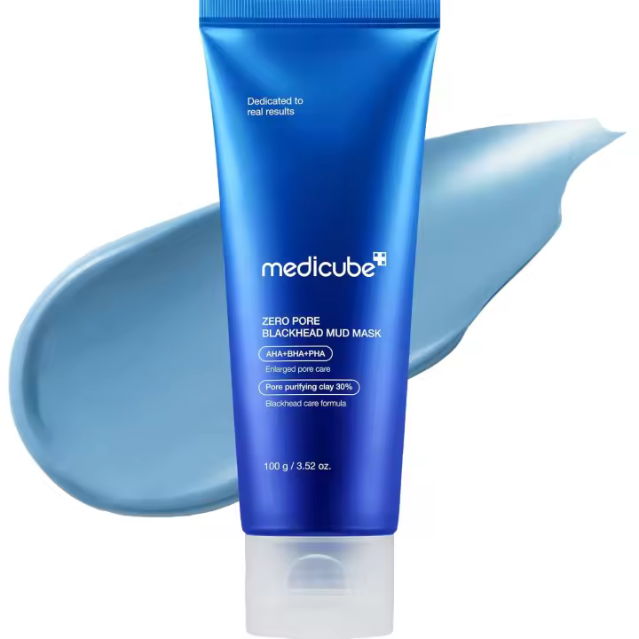 Hot medicube Zero Blackhead Enfriamiento de la piel facial y estiramiento de poros Fórmula de secado rápido de 3 minutos con AHA, BHA, PHA y purificación de poros - 1