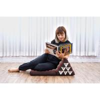 Cómodo Colchón De Suelo con Cojín De Lectura, Futón Japonés, Cama Plegable O Esterilla De Masaje Tailandés, 170 x 53 cm, Azul Claro - details 77