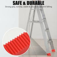 4 Uds. Cubiertas para pies de escalera, cubiertas versátiles para patas de escalera, almohadillas antideslizantes para escaleras, almohadilla de goma para pies, funda aislante para pies - details 6