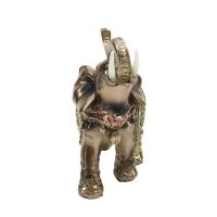 Estatua dorada de la suerte, estatuilla de riqueza, regalo, decoración del hogar, escultura de elefante Feng Shui - details 27