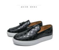 Nuevos zapatos Oxford de cuero genuino para hombre de diseñador de alta calidad, estilo de punta redonda, fáciles de usar de talla grande - details 2