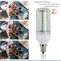 Bombillas de Corno LED E27 B22 E14 5730 SMD 24LEDs Lámpara de Candelabro LED de 165LEDs para Decoración del Hogar Ampuola 110V 220V - details 16