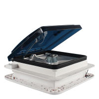 Ventilador de ventilación de techo de caravana, ventilación de aire RV, escape de tragaluz, autocaravana, 28x28cm - details 0