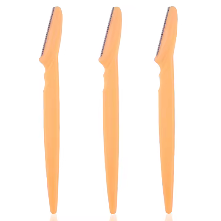 Maquinilla de afeitar Facial para cejas, herramienta de dermaplanación para depilación instantánea e indolora, 10 piezas - 1
