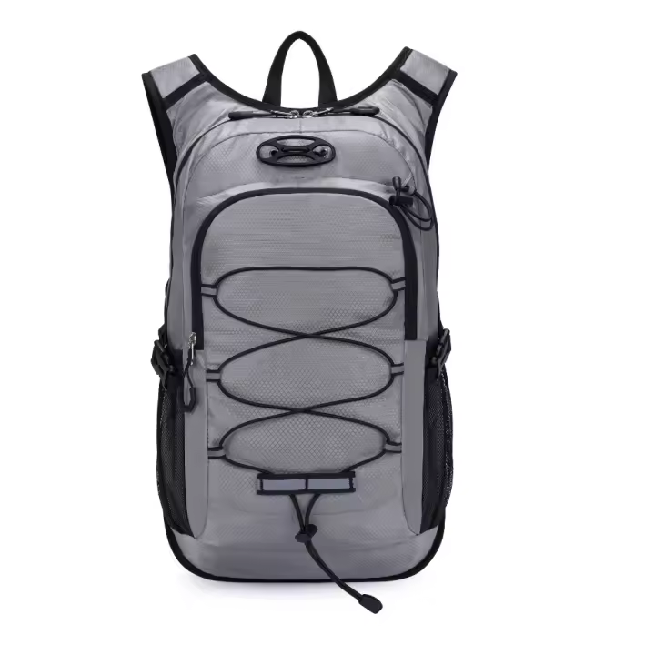 Mochila impermeable para senderismo, bolsa reflectante con cordón para acampar y ciclismo, mochila de viaje antiarañazos de gran capacidad - 1