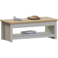 Diseños Arlington-Mesa de café, Madera de ingeniería, Gris, H 40,5 x W 105 x D 47 Cm - details 0