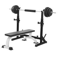 Rcynview Estante de Levantamiento de Pesas Ajustable  Barra de Pull-Up para Gimnasio en Casa - details 7