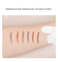 Lápiz potenciador de cejas de doble cabeza, tatuaje resistente al agua, lápiz profesional para cejas de larga duración con cepillo para cejas, maquillaje de ojos Natural - details 11