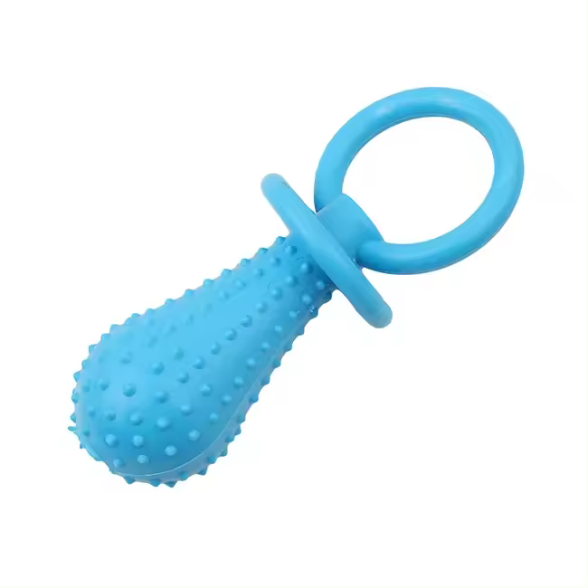 Juguete de Chupete de Goma para Mascotas Alivio Interactivo para Perros - 1
