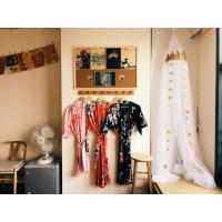Kimono japonés con estampado de pavo real para mujer, ropa de dormir de estilo corto de satén de seda, camisón de casa, bata de baño, disfraz - details 7